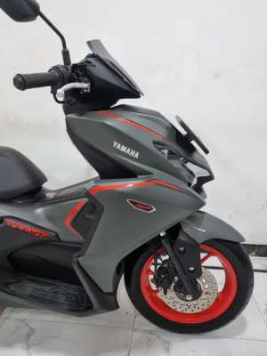 Jual bekas KM 3 RIBU Yamaha New Aerox Alpha Turbo 155 ABS Keyless 2025 bln 3,lokasi di Tangerang Kota