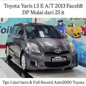 Jual bekas KM 30rb Yaris E AT 2013 Facelift Antik Record OriToyota 1.5 Matic,lokasi di Surabaya Kota