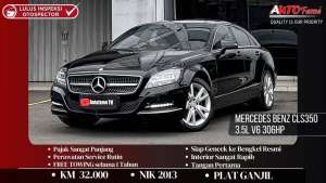 Jual bekas KM 32RB Mercedes Benz CLS350 3.5L V6 306HP NIK 2013 Full Spec Perfect,lokasi di Jakarta Selatan