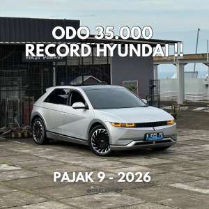 Jual bekas KM 35.000 ANTIKKPAJAK 92026 HYUNDAI IONIQ 5 SIGNATURE LONG RANGE,lokasi di Jakarta Selatan