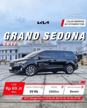 Jual bekas KM 39rbLow KMKia Sedona Ultimate 3.3 2017 Non Solar 2016,lokasi di Jakarta Selatan