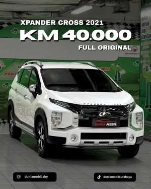 Jual bekas KM 40 RB - XPANDER CROSS PREMIUM 2021 Bisa Tukar Ultimate 20202022,lokasi di Surabaya Kota