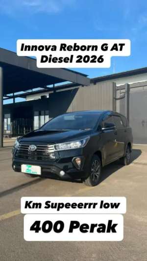 Jual bekas KM 400 PERAK INNOVA G AT DIESEL 2026,lokasi di Jakarta Pusat
