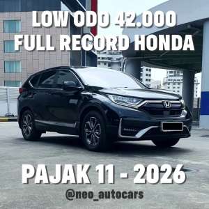 Jual bekas KM 42 RBCRV Prestige Turbo Sensing Matic KM LOW DP 25 JUTA,lokasi di Jakarta Selatan