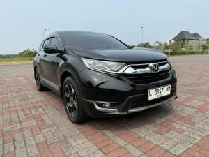 Jual bekas KM 43rb HONDA CRV 1.5 TURBO MATIC 2018,lokasi di Surabaya Kota