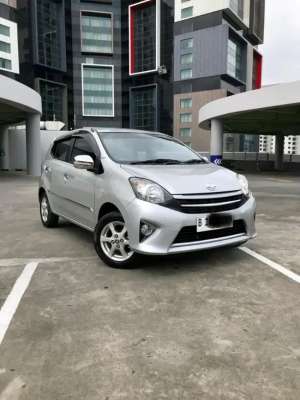 Jual bekas Km 4rb Toyota Agya 1.0 G Manual Th 2014 Setangan dari Baru Full Ori,lokasi di Jakarta Pusat
