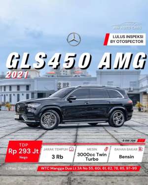 Jual bekas KM 5 RB Mercedes Benz GLS450 2021 Mercy GLS 450 low KM 2022,lokasi di Jakarta Utara
