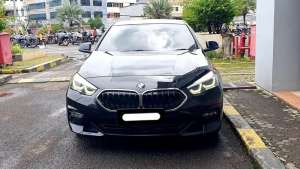 Jual bekas Km 5 ribu bmw 218i gran coupe sedan 2024 hitam,lokasi di Jakarta Selatan