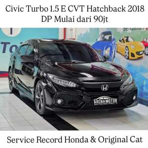 Jual bekas KM 50rb Civic Turbo E 2018 Hatchback Like NewHonda 1.5 HB CVT,lokasi di Surabaya Kota