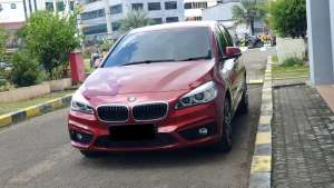 Jual bekas Km 5rb bmw 218i active tourer 2015 merah,lokasi di  