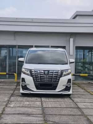 Jual bekas KM 62 RIBU RECORD TOYOTA ALPHARD SC PREMIUM SOUND NIK 20172018,lokasi di  