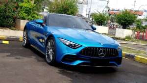 Jual bekas KM 900 PERAKMercedes Benz Mercy AMG SL43 SL 43 Cabrio 20232024,lokasi di Jakarta Selatan