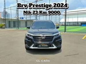 Jual bekas Km 9Rb BRV Prestige Cash 2024 Nik 2023 Honda 1.5 At Hitam Seprti Baru,lokasi di Jakarta Selatan