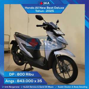 Jual bekas KM BARU 700 Honda All New Beat Deluxe Tahun 2025,lokasi di Bandung Kota