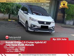Jual bekas KM LOW 8RBSuzuki Ertiga 1.5 Cruise Hybrid SS AT Putih 20242025,lokasi di  