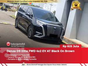Jual bekas KM LOW 9RBDenza D9 D 9 Elite FWD 4x2 EV AT Black 20252026,lokasi di Jakarta Selatan