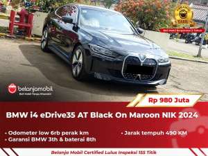 Jual bekas KM LOWBMW i4 i 4 eDrive35 eDrive 35 AT 20242025,lokasi di Jakarta Utara