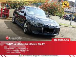 Jual bekas KM LOWBMW i4 i 4 eDrive35 eDrive 35 AT 2024 2025,lokasi di Jakarta Utara