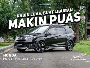 Jual bekas KM LOW BRV 1.5 PRESTIGE CVT 2017 Automatic,lokasi di Bogor Kab.
