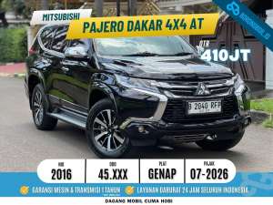 Jual bekas KM LOW FIRSTHAND Mitsubishi Pajero Dakar 4x4 2016,lokasi di Jakarta Timur