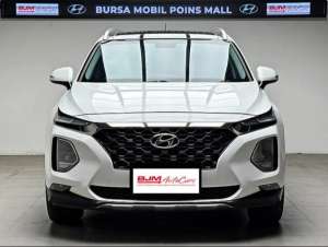 Jual bekas KM Low Hyundai Santa Fe XG Diesel 2020 Panoramic BJM3,lokasi di Depok Kota