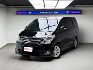 Jual bekas KM Low Tangan 1 Toyota Alphard 3.5 2014 BJM3,lokasi di Depok Kota
