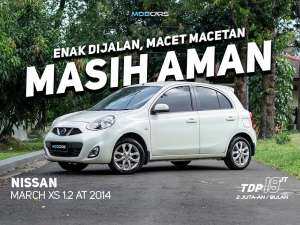 Jual bekas KM LOWW MARCH XS AT 2014 AUTOMATIC NISSAN,lokasi di Bogor Kab.