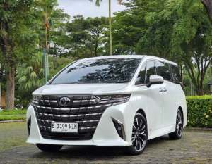 Jual bekas KM.11.RBANTIK ALPHARD G HEV HYBRID 2.5 AT 2024 PUTIH RASA BARU,lokasi di Tangerang Selatan Kota