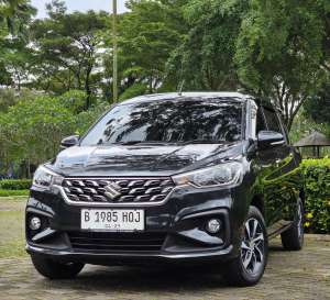 Jual bekas KM.14.RBRASA BARU ERTIGA GX HYBRID 1.5 AT 2024 NIK2023 HITAM SEGER,lokasi di Tangerang Selatan Kota