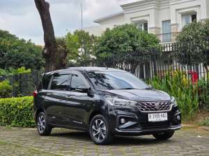 Jual bekas KM.14.RBRASA BARU ERTIGA GX HYBRID 1.5 AT 2024 NIK2023 HITAM ANTIK,lokasi di Tangerang Kota