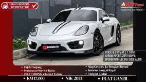 Jual bekas KM17RB Porsche Cayman 2.7 Sport Chrono Sport Steer Nappa Dashboard 201,lokasi di Jakarta Selatan