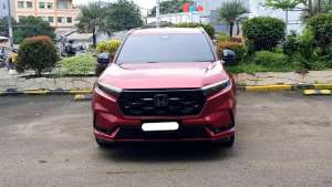 Jual bekas Km21rb honda crv rs hybrid sensing 2024 merah sunroof,lokasi di Jakarta Selatan