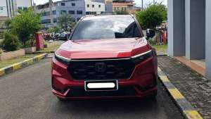 Jual bekas Km23rb honda crv rs hybrid e hev sensing 2023 pakai 2024 merah,lokasi di Jakarta Utara