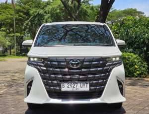 Jual bekas KM.23.RBFULL PPF ALPHARD G HEV HYBRID 2.5 AT 2024 PUTIH RASA BARU,lokasi di Tangerang Kota