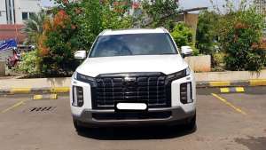 Jual bekas Km26rb hyundai palisade signature 2023 putih diesel sunroof,lokasi di Jakarta Selatan