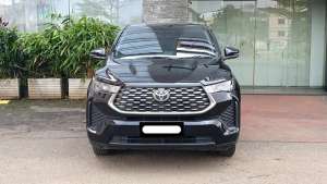 Jual bekas Km28rb toyota kijang innova zenix g non hybrid 2024 hitam,lokasi di Jakarta Utara