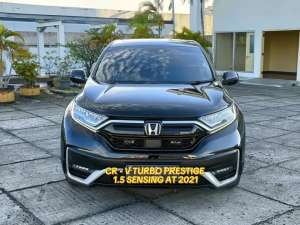 Jual bekas KM31RB HONDA NEW CRV TURBO PRESTIGE SENSING 1.5 AT 2022PAJAK 5-2026,lokasi di Jakarta Timur