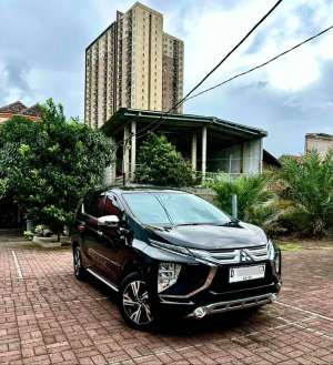 Jual bekas KM40RB- Mitsubisi Xpander Ultimate 1.5 AT 2021 NIK 2020 Matic Hitam,lokasi di Bandung Kota