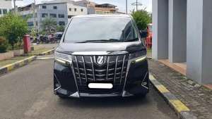 Jual bekas Km40rb toyota alphard g atpm 2018 hitam sunroof,lokasi di Jakarta Utara