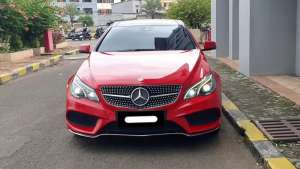 Jual bekas Km45rb mercedes benz mercy e250 coupe amg 2013 merah,lokasi di Jakarta Utara