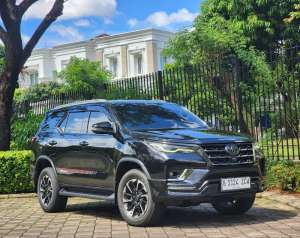 Jual bekas KM.55.RB ASLI FORTUNER TRD 2.4 AT 2021 HITAM ISTIMEWA,lokasi di Jakarta Barat