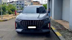 Jual bekas Km5rb jetour x70 plus inspira turbo 2025 abu pajak panjang,lokasi di  ,Jakarta Utara