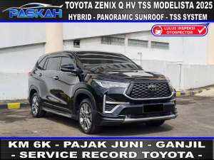 Jual bekas Km6k Bunga4 INNOVA ZENIX Q HYBRID Modelista TSS 2025 INNOVA Q 2025,lokasi di Jakarta Pusat