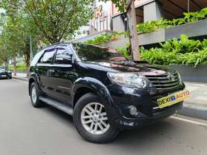 Jual bekas KM80000 TOYOTA FORTUNERTRD VNT DIESEL 2014 NIK 2013 ISTIMEWA BAGUS,lokasi di Jakarta Pusat