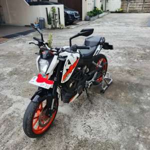 Jual bekas KTM Duke 200 thn 2017 pemakaian 2018,lokasi di  ,Palembang Kota