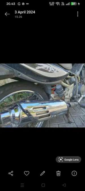 Jual bekas Kymco Spike hitam asli ori 99,lokasi di Sidoarjo  Kab.