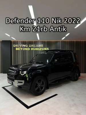 Jual bekas Land Rover Defender 110 2.0L 300PS SE 2023 Hitam B2941UJA Nik 2022,lokasi di Jakarta Pusat