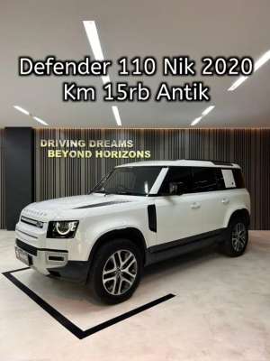 Jual bekas Land Rover Defender 110 SE 2.0L AT 2021 Putih Km15rb B2106BJB Nik 2020,lokasi di Jakarta Pusat