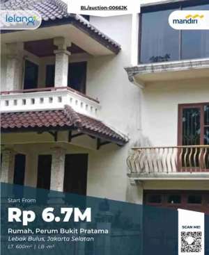 Lelang Rumah Lebak Bulus Jakarta Selatan lokasi di Jakarta Selatan, tersedia melalui melalui situs Olx