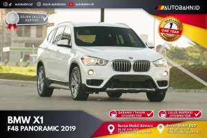 Jual bekas Lets Go BMW X1 XLine 2019 Panoramic White,lokasi di Jakarta Pusat